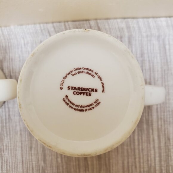 Set of 2 Starbucks Coffee Mugs Tall 12 Ounces - Picture 6 of 8